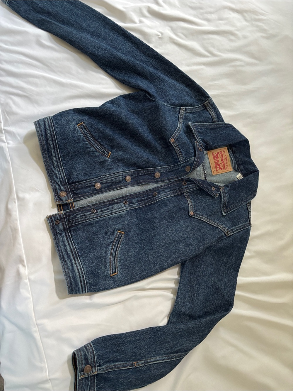 Levi's Dark Blue Denim Jean Jacket